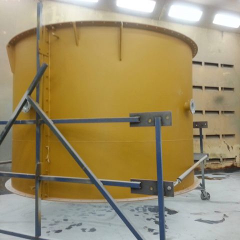 Rio Tinto Tanks in Polyurea
